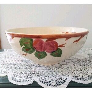 Franciscan Apple 10" Salad/Serving Bowl 50th Anniversary England 1990